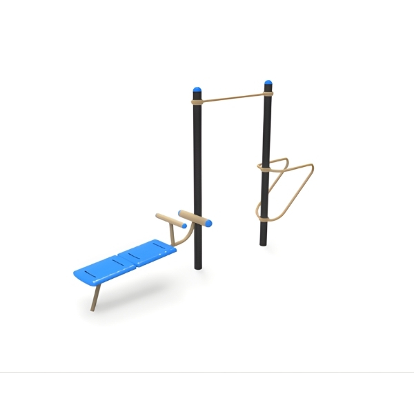 3IN1 Outdoor Multistation Gym