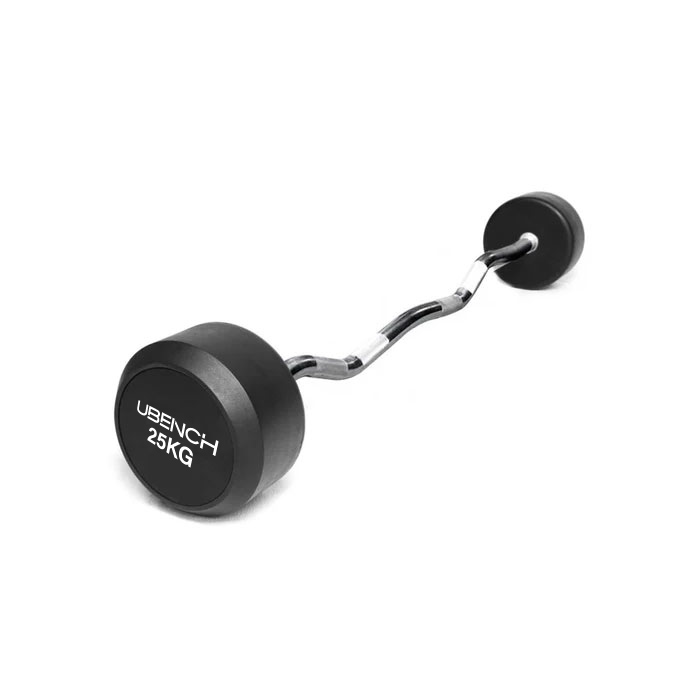UBENCH CPU CURVED BARBELL 25KG