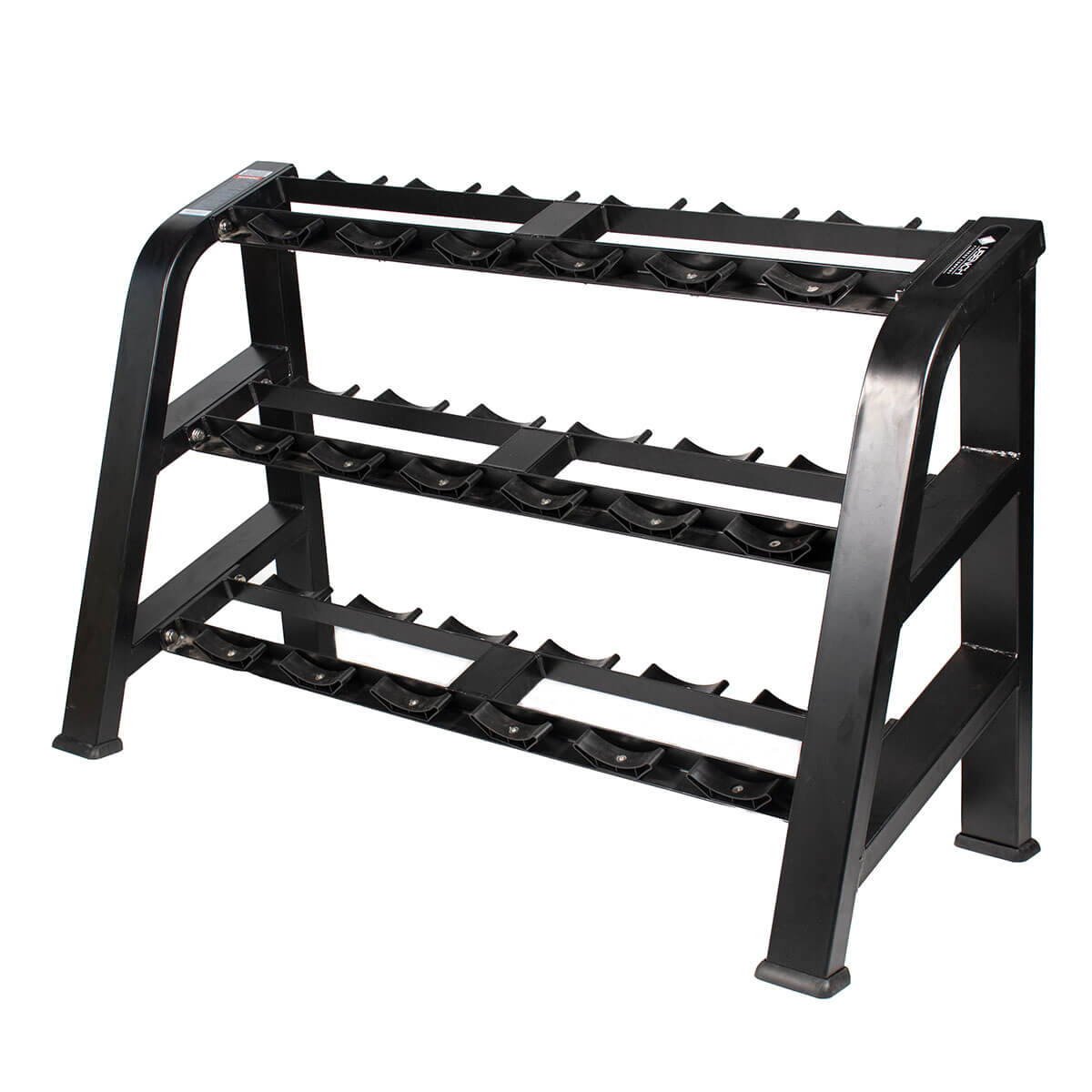 UBENCH 9 PAIR DUMBBELL RACK 3 TIER