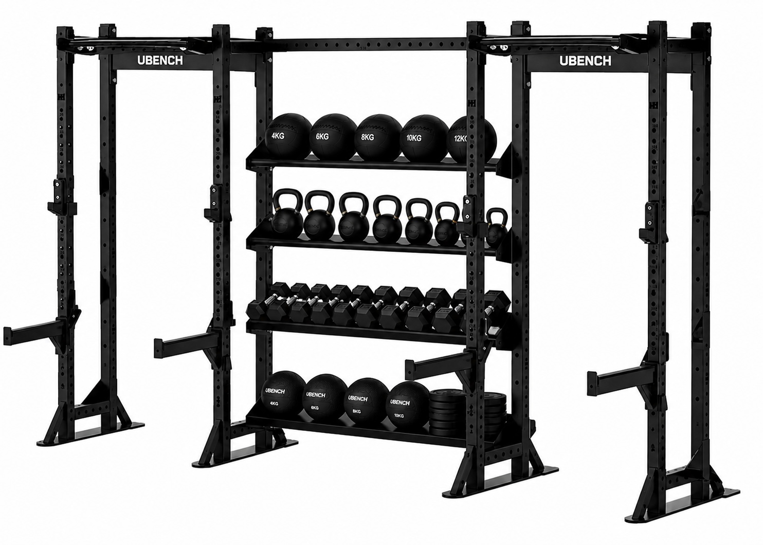 UBENCH MULTI STRENGTH & STORAGE RIG