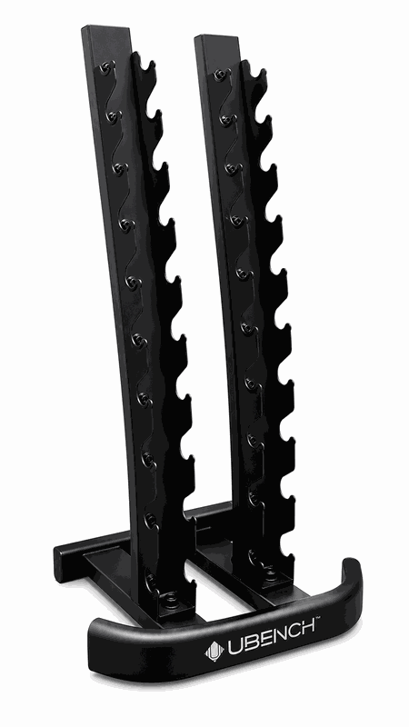 UBENCH VERTICAL DUMBBELL RACK 10 PAIR