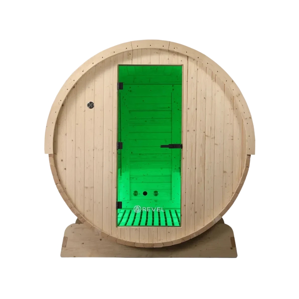 Revel Eden - 8 Person Traditional Barrel Sauna - Image 6