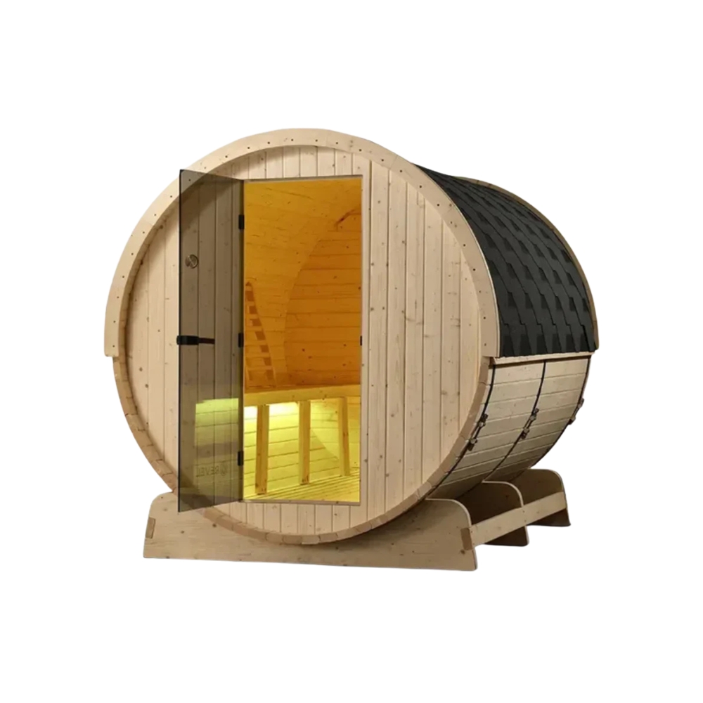 Revel Eden - 8 Person Traditional Barrel Sauna - Image 7
